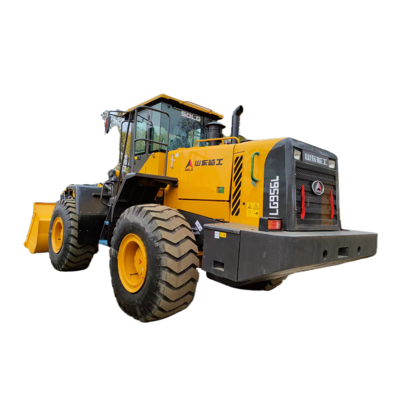 China Made SDLG LG956L 958L 958F 5ton Construction Machine Small Mini Used Front Wheel Loader For Sale