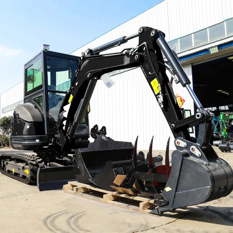 High Efficiency EPA CE excavator mini USA engine mini excavator 3.5 ton used mini excavator for sale