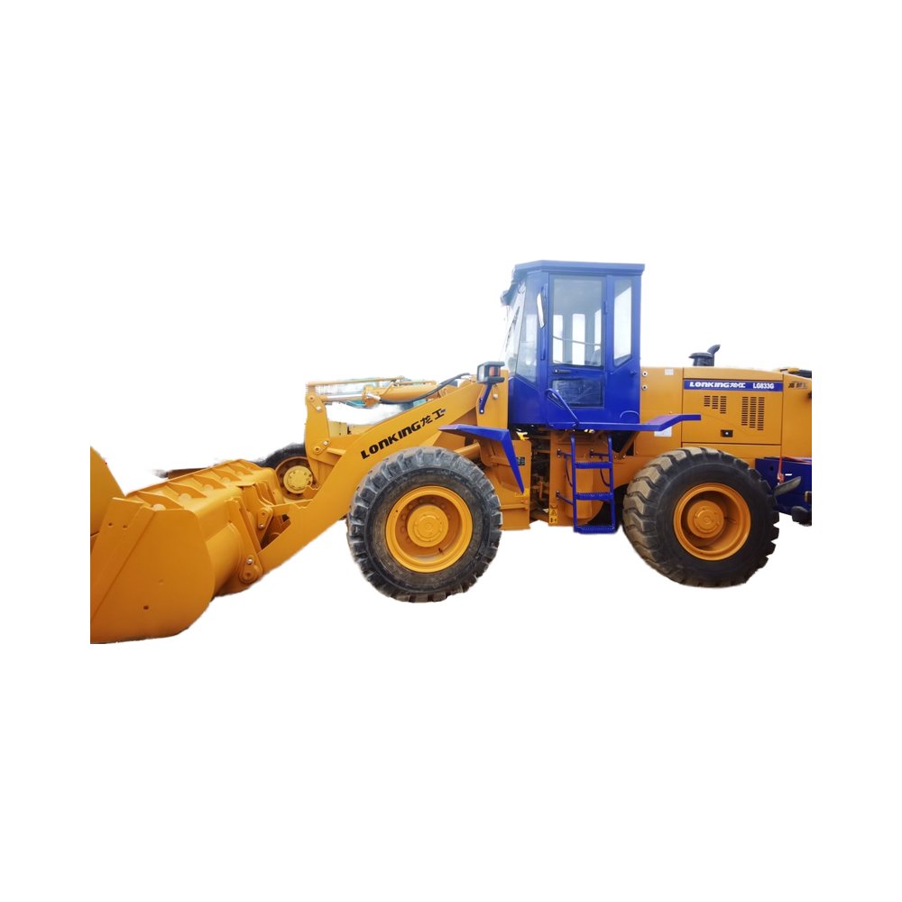 Used 3ton lonking LG833G wheel mini loader low price hot sale powerful 92kw new weichai engine Farm Applicable Front Loader