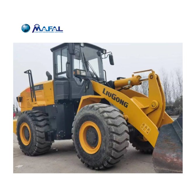 Famous brand liugong used loaders liugong large loader clg855 on sale