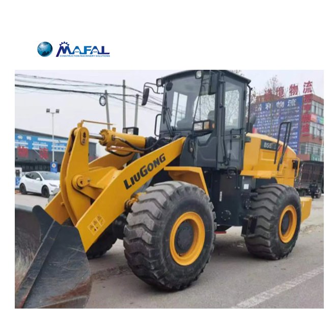 Famous brand liugong used loaders liugong large loader clg855 on sale