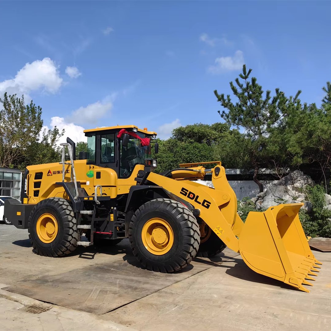 Full hydraulic system loader in Shanghai used SDLG 958f wheel loader