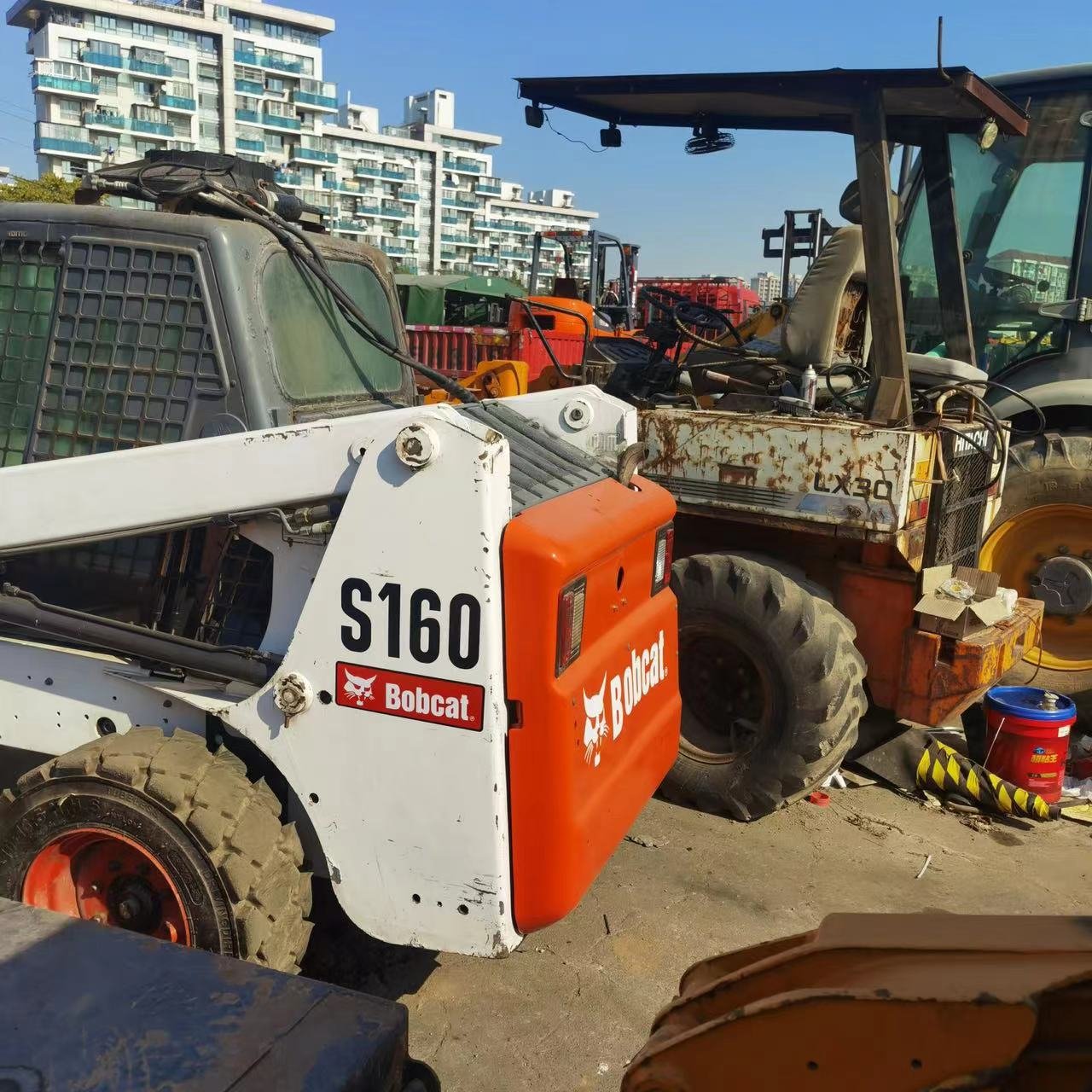 Hot Sale Original Building Machinery Used Bobcat Loaders Wheel S150 S160 S300 S450 Mini Track Skid Steer Loader Articulated
