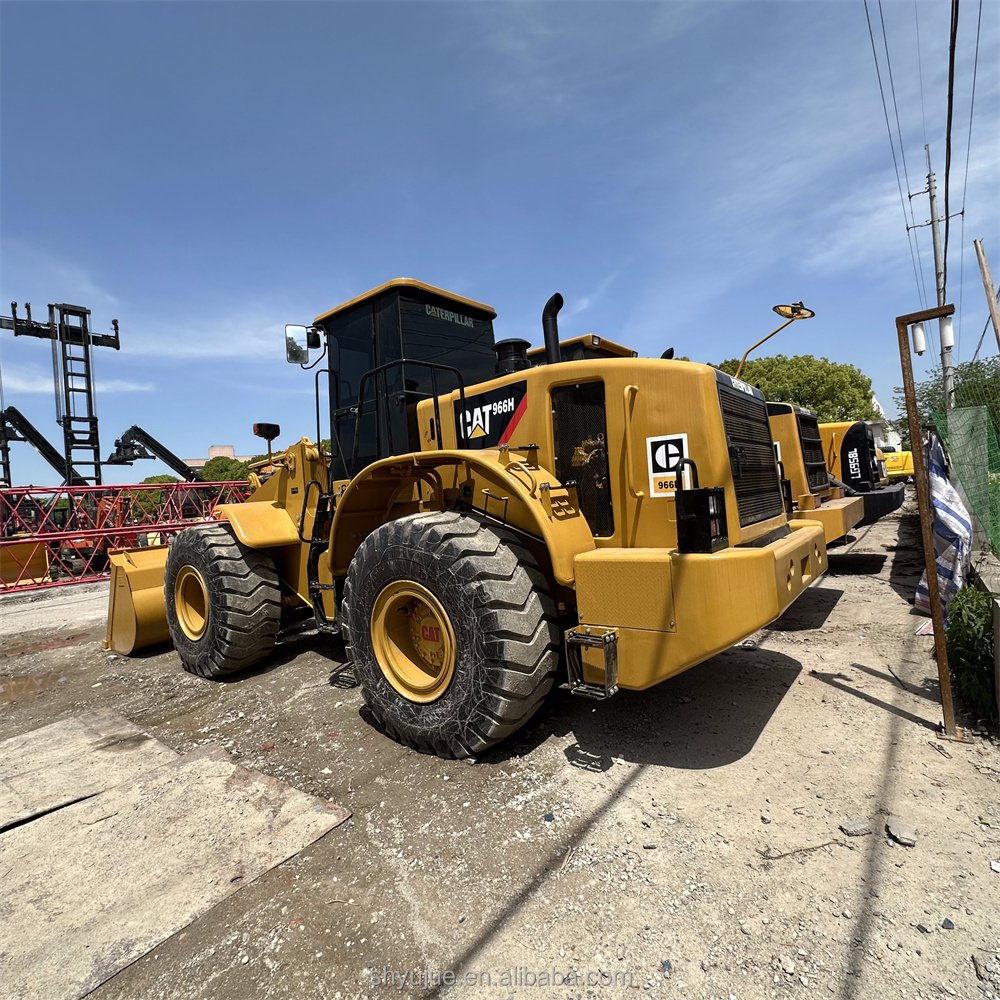 Japan Wheel loader Used Cat966h payloader in stock Factory price high efficiency caterpillar cat 966h 950h loader ready to ship