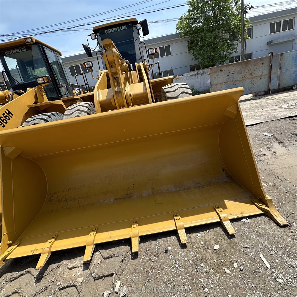 Japan Wheel loader Used Cat966h payloader in stock Factory price high efficiency caterpillar cat 966h 950h loader ready to ship