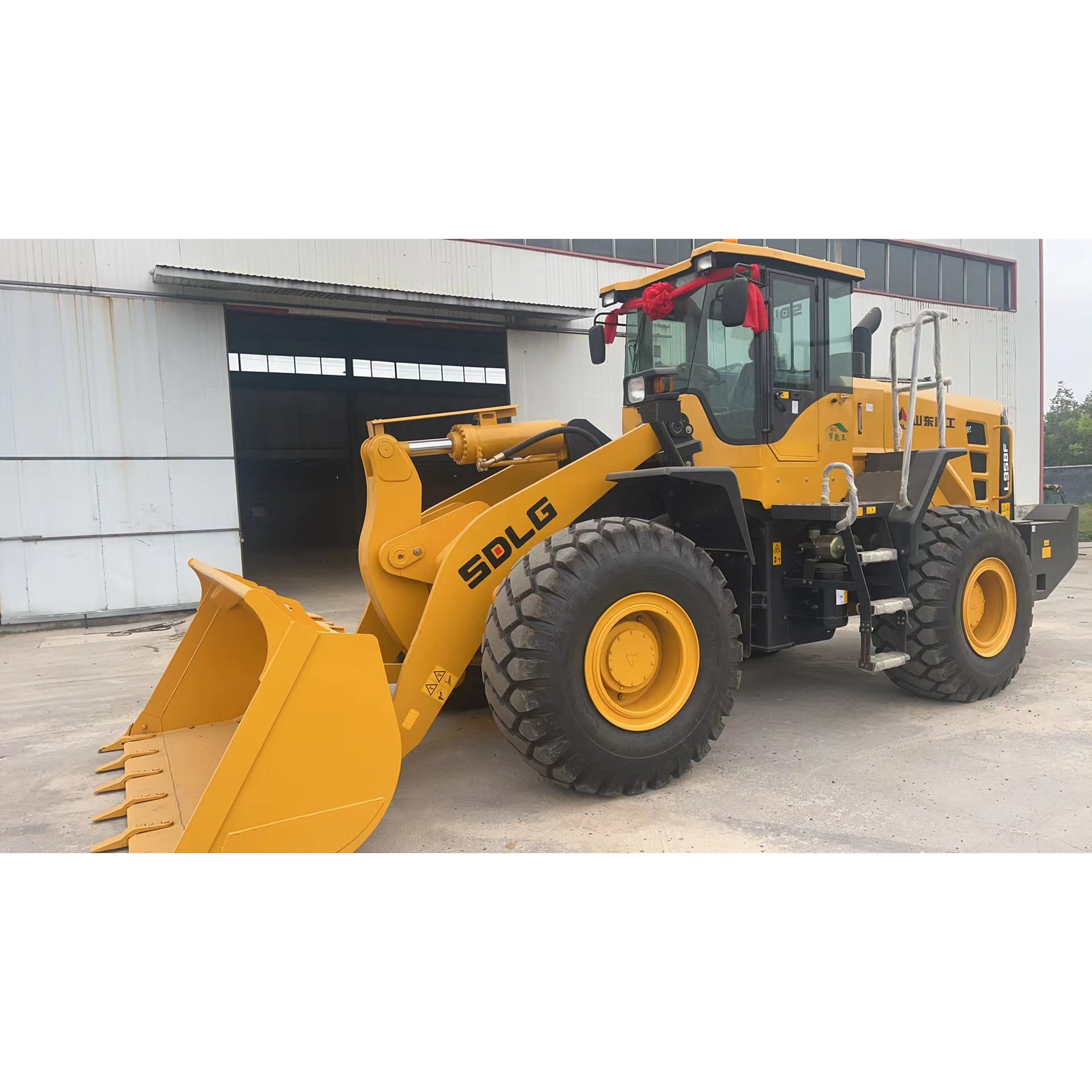 used construction building machinery sdlg 956f loader second hand 958f 956l front wheel loaders in Shanghai