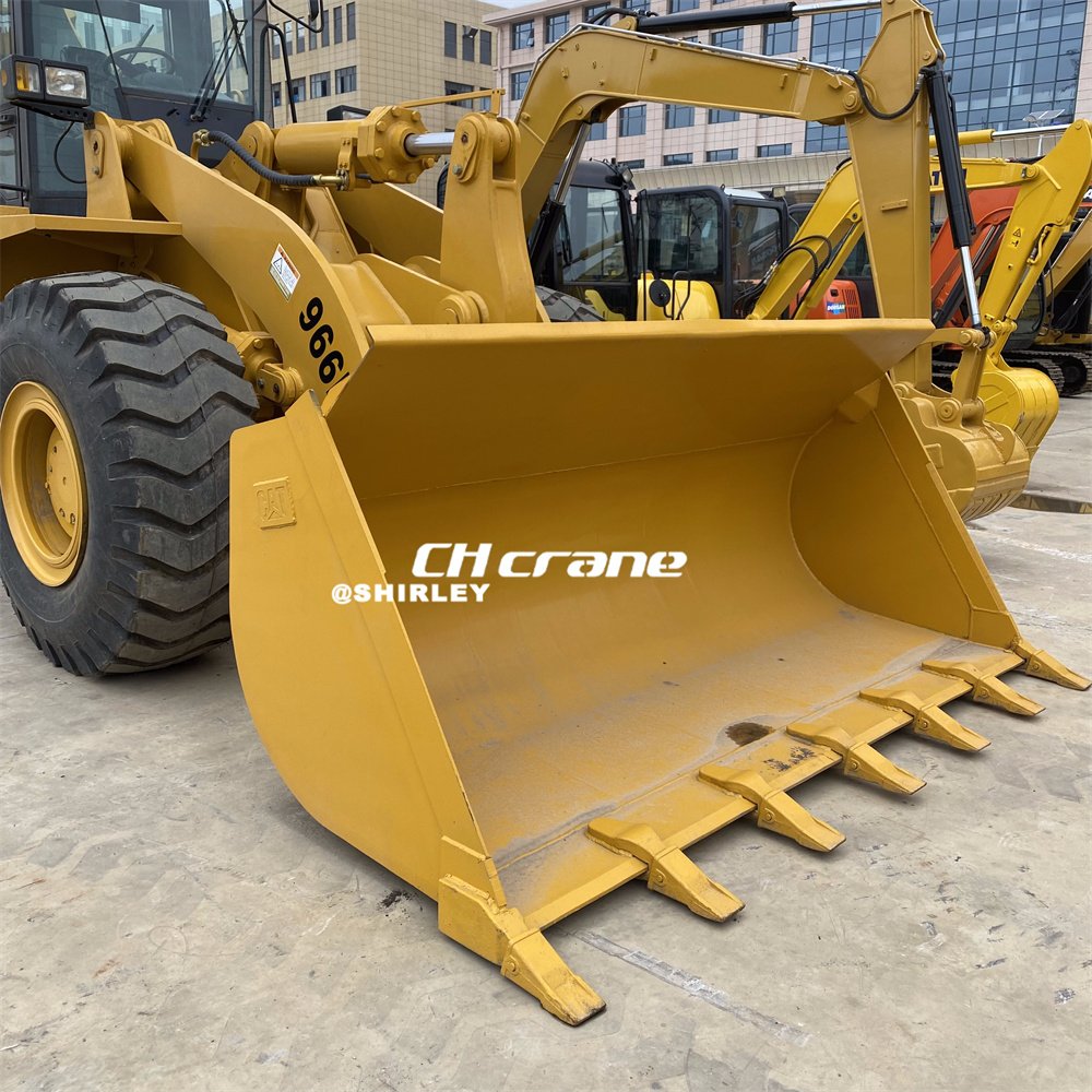 Used cat 966h wheel loader with good condition on sale used caterpillar 966h 988k 996h with high quality