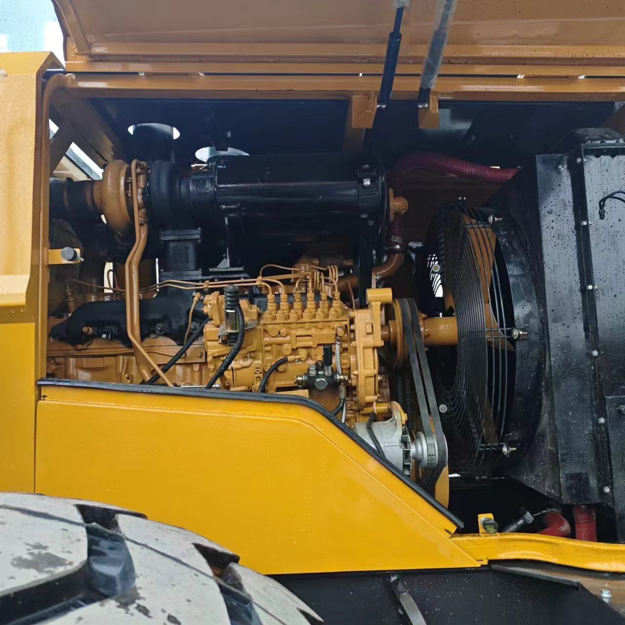 SDLG 956 loader, used loader, Type 50 5 ton extended arm loader powerful performance