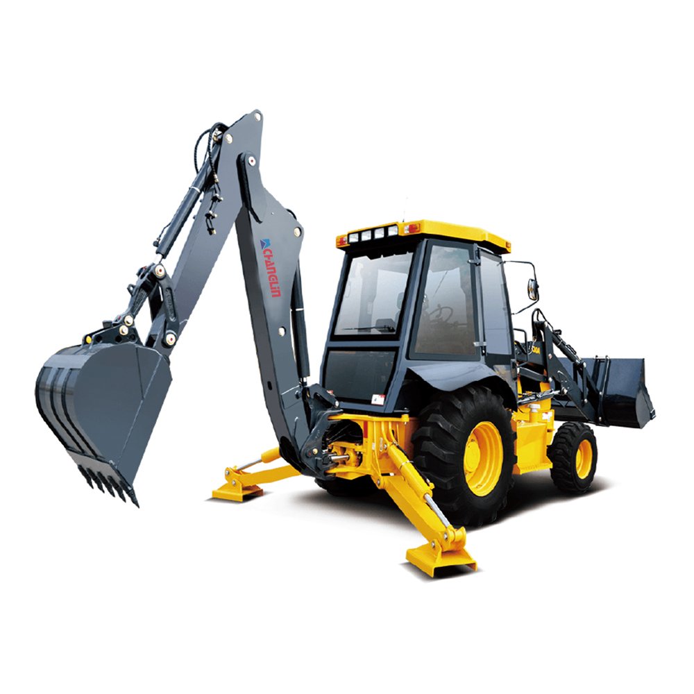 Manufacturer Mini Loader 4WD Tractor with Front End Loader and Backhoe Mini Tractors Yellow Green UNIQUE Training Long Power ISO