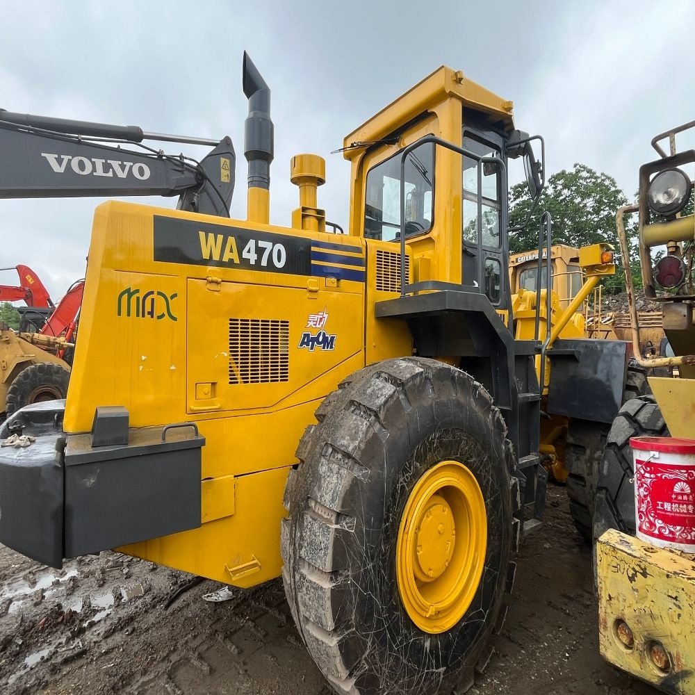 High Quality Used Komatsu WA470 LONKING 855D CAT 950GC/950e Wheel Loaders Front Loader Engine Including Motor Pump Gearbox Japan