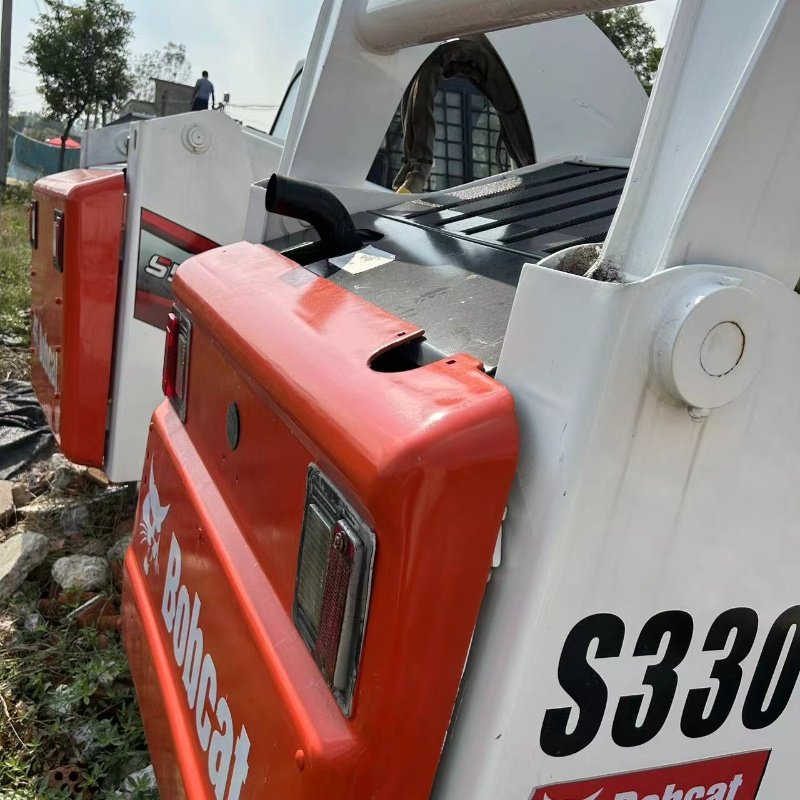 used b0bcat s330 low price in hefei skid steer loader
