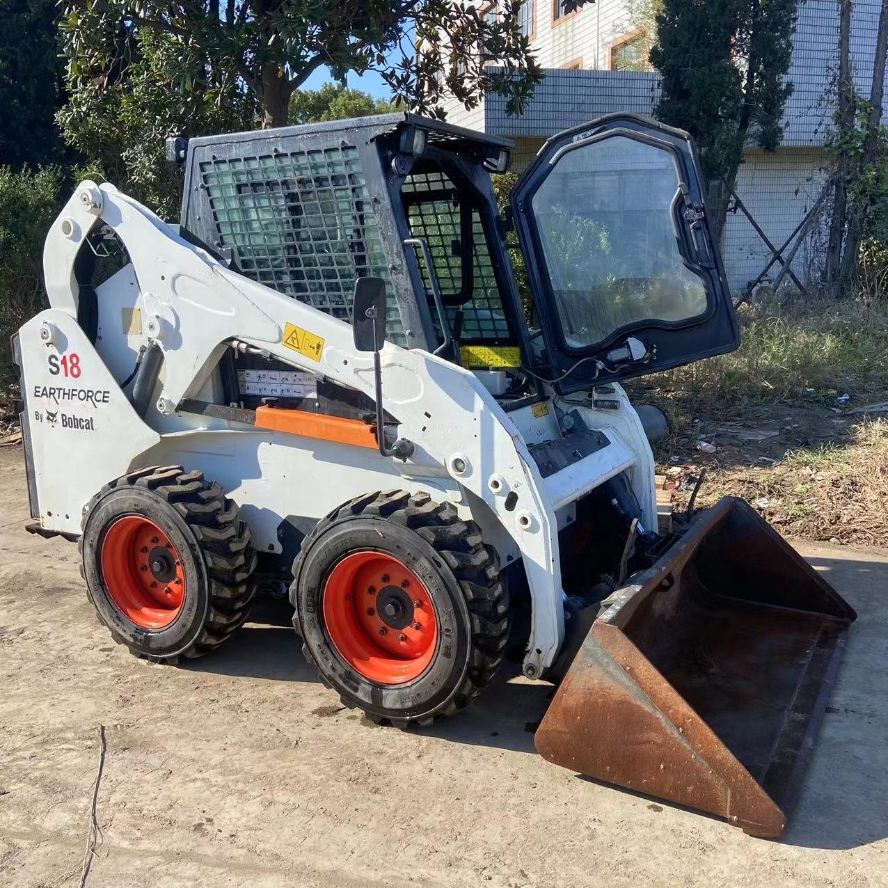 95% NEW mini used wheel loaders bob cat s18 s130 s160 s180 s300 s580 skid steer loader for cheap sale