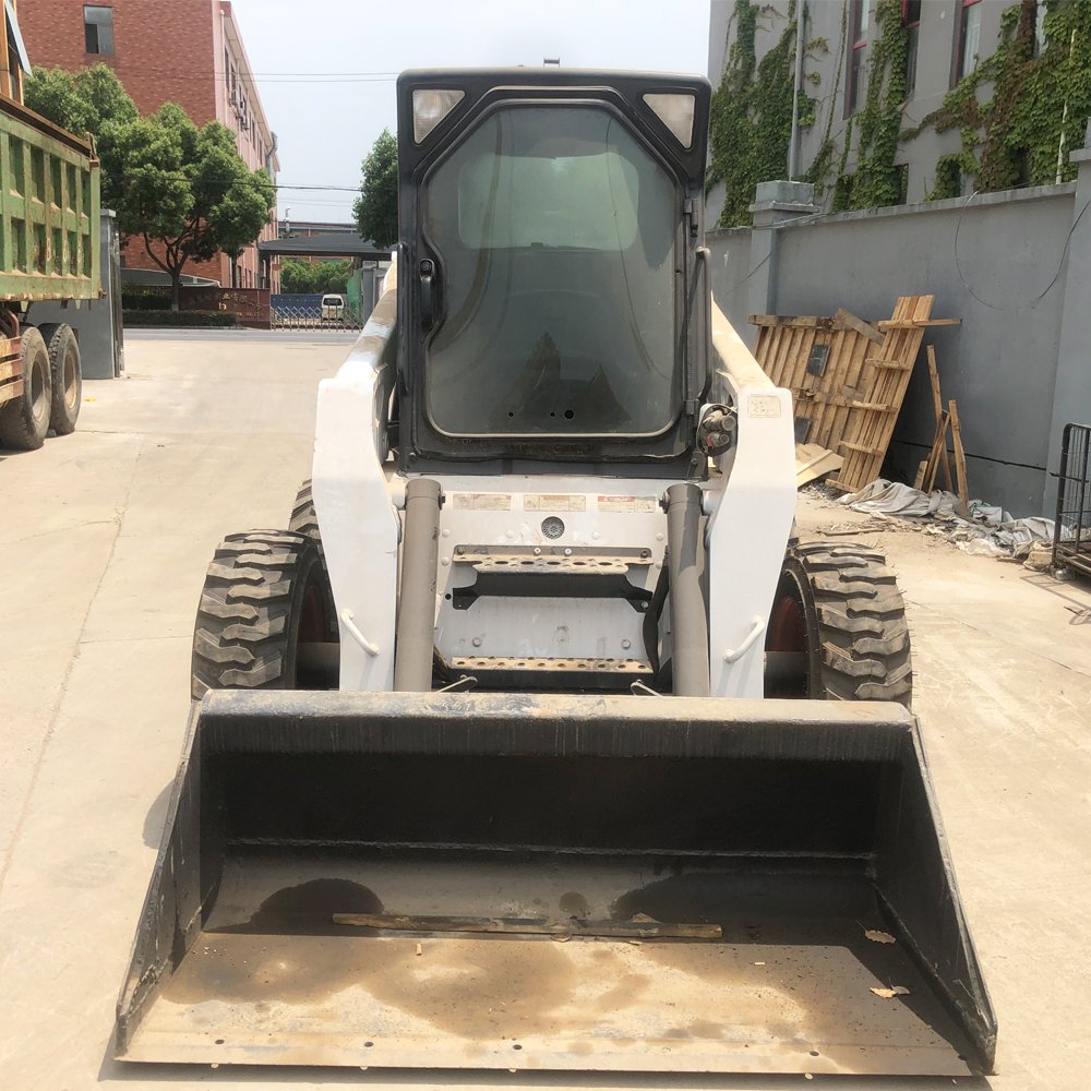 Popular product Used Mini Skid Steer Loader Bobcat s450 s300 s160 4wd wheel loader with bucket for sale