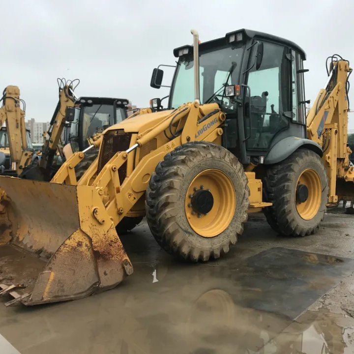 LIUGONG Small-Sized Pilot Control Cheap Backhoe Loader 777A From China Hot Sale