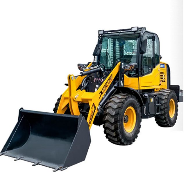 Manufacturer Mini Loader 4WD Tractor with Front End Loader and small mini wheel loader Long Power ISO