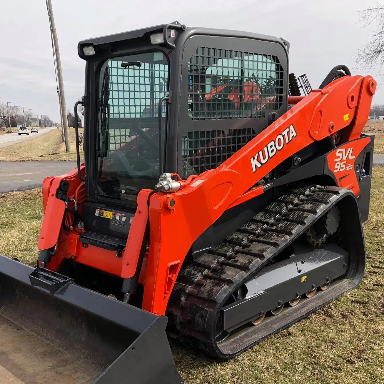 Used -Kubota-SVL95-Track-Loader
