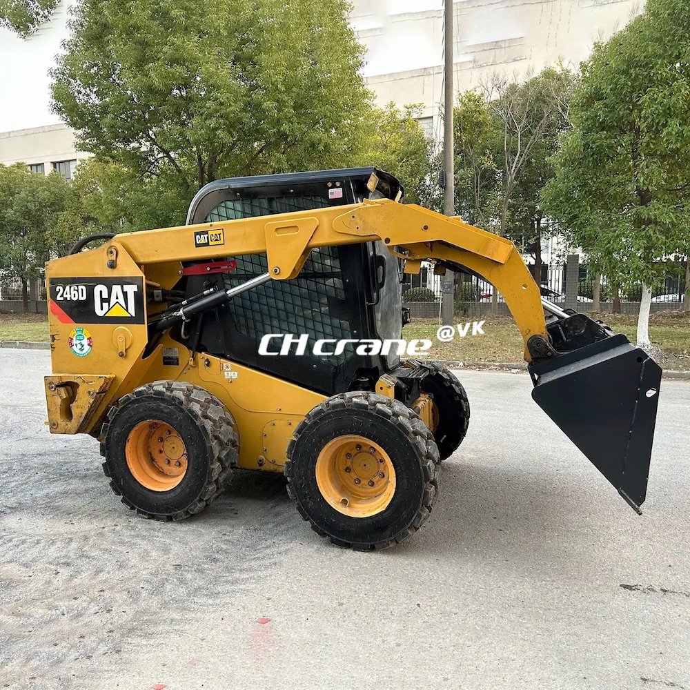 Used CAT skid steers CAT246 CAT226 CAT249 CAT245 CAT232 CAT279 mini small Caterpillar skid steer loader CAT 246D 246C 246D3 sale