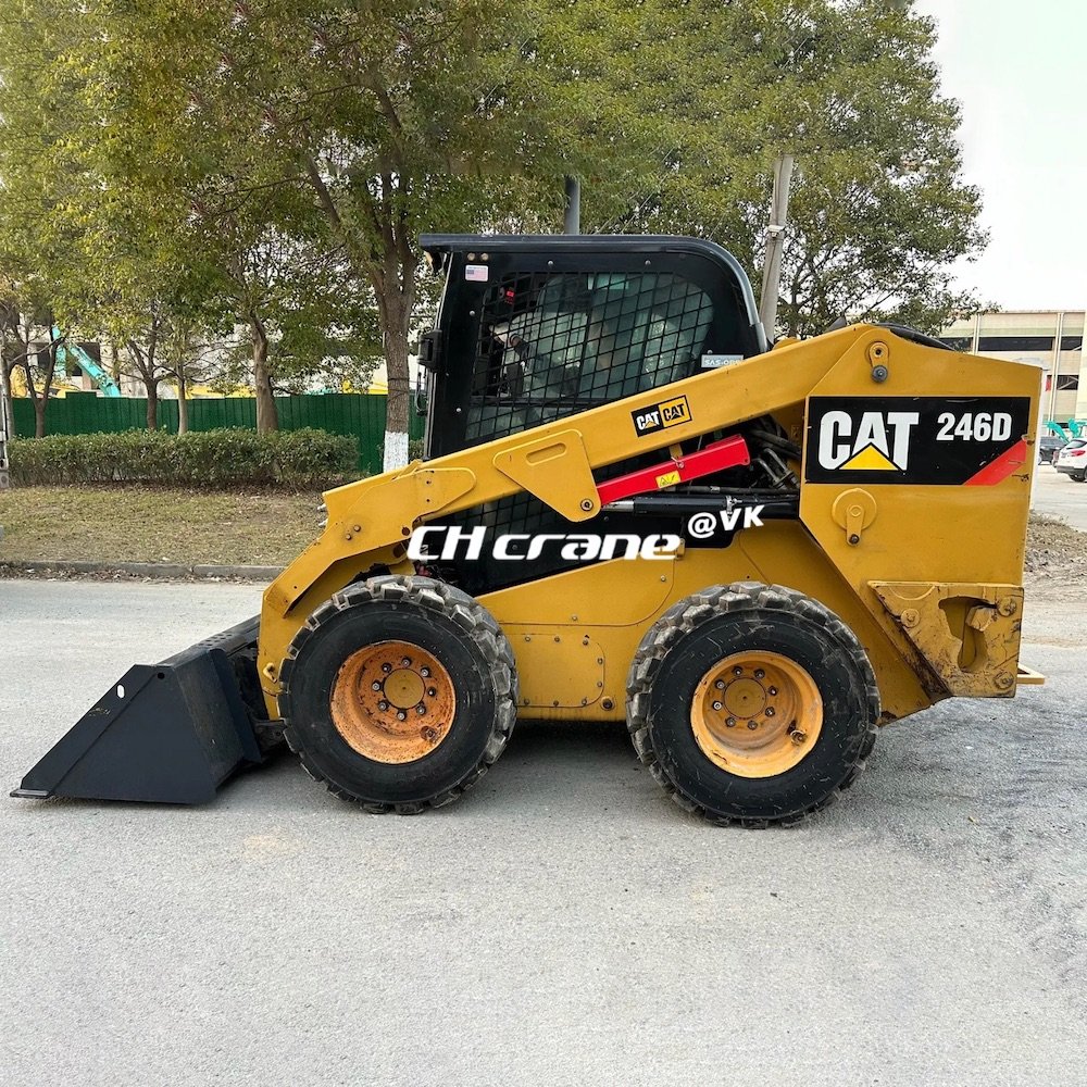 Used CAT skid steers CAT246 CAT226 CAT249 CAT245 CAT232 CAT279 mini small Caterpillar skid steer loader CAT 246D 246C 246D3 sale