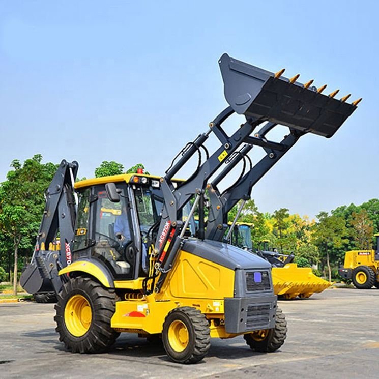 Hot Sale XC870K/XC870HK Backhoe Loader 4 Wheel Drive Digger Backhoe China Loader XC870 in Stock