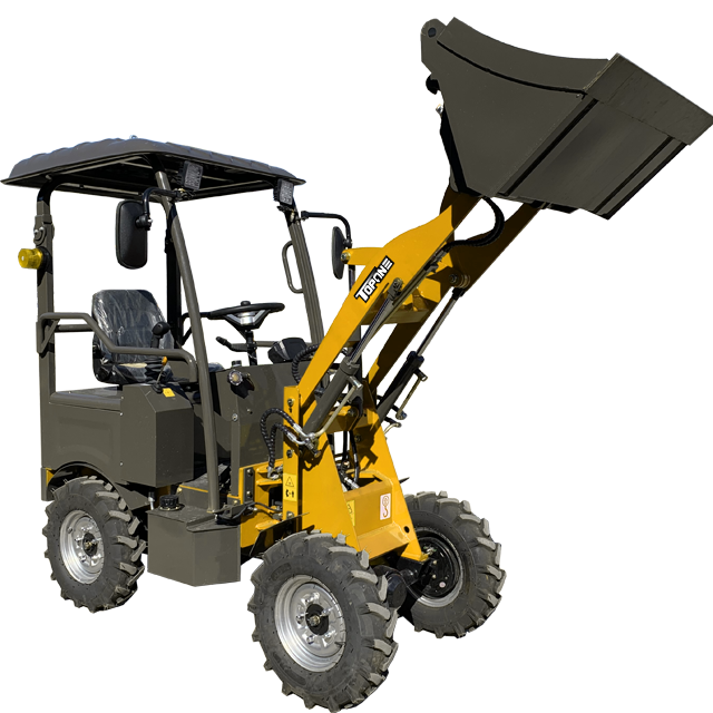 2023 New Trend Electric Loader Construction Agriculture 600KG Mini Electric Wheel Loader