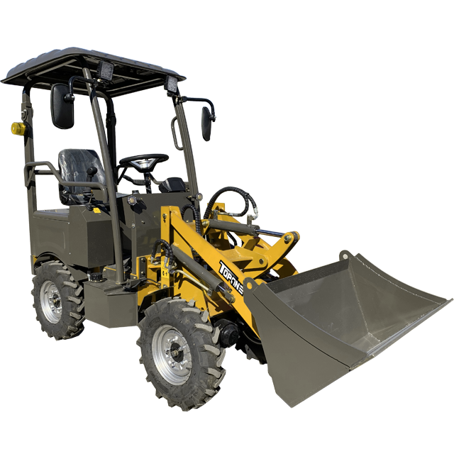 2023 New Trend Electric Loader Construction Agriculture 600KG Mini Electric Wheel Loader