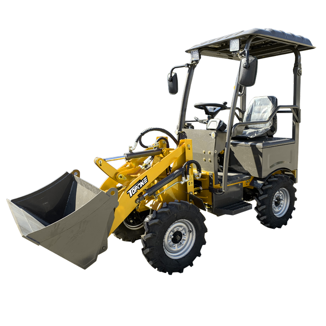 2023 New Trend Electric Loader Construction Agriculture 600KG Mini Electric Wheel Loader