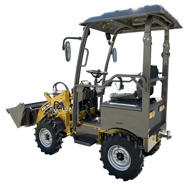 2023 New Trend Electric Loader Construction Agriculture 600KG Mini Electric Wheel Loader