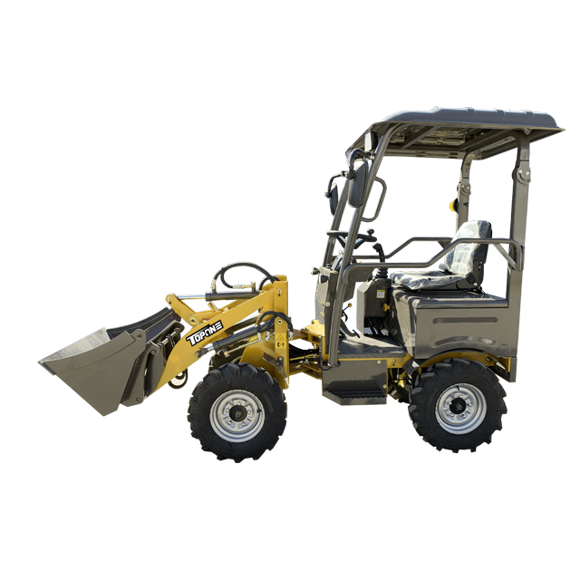 2023 New Trend Electric Loader Construction Agriculture 600KG Mini Electric Wheel Loader