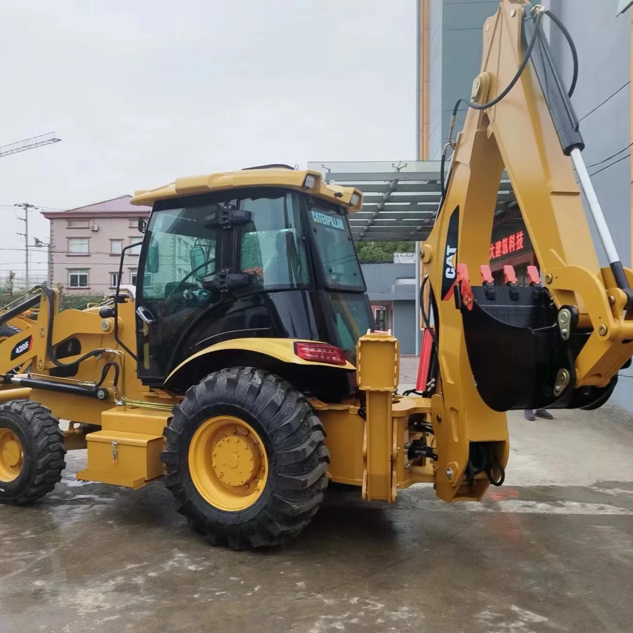 Used cat 420F backhoe loader cheap cat machinery caterpillar 420 432F 420F backhoe used loaders for sale
