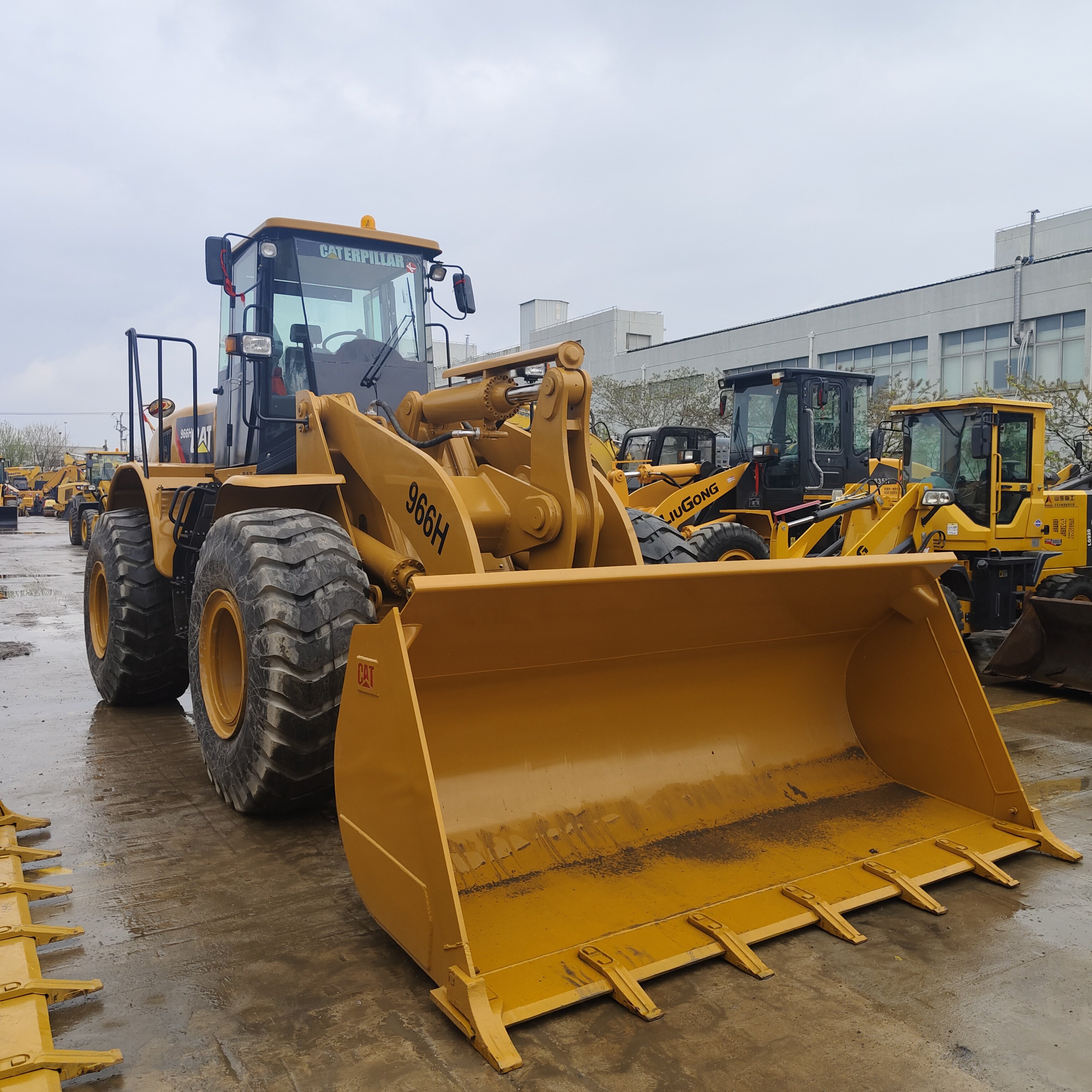 Used High Quality CAT 966H Wheel Loader