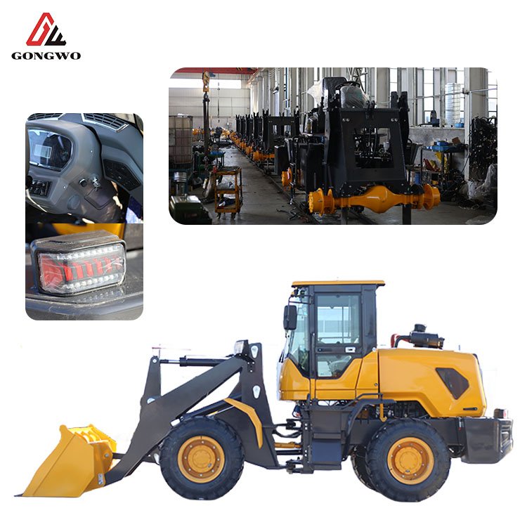 Hot sale GW940 Wheel loader Front Small Diesel Hydraulic Loader 4 Drive 1 ton 2 ton 3 ton 5 ton Wheel Loader for Sale