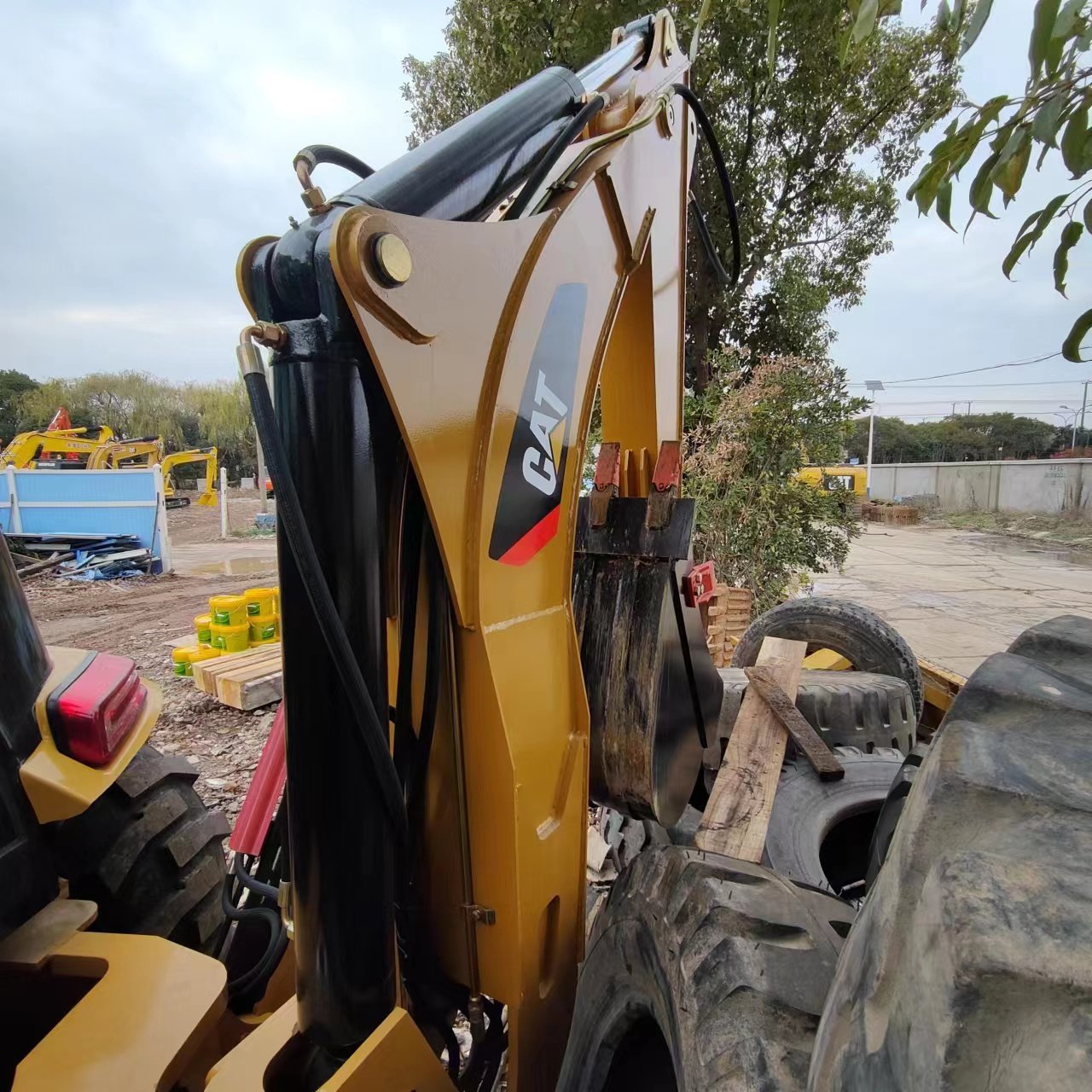 USA used machinery CAT Backhoe loader 420F used backhoe loader cat 420f2, used caterpillar 420f retroexcavator