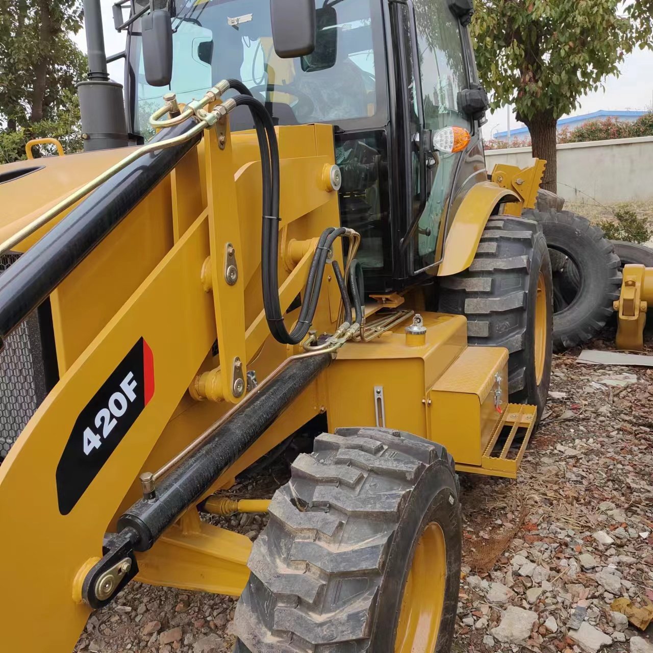 USA used machinery CAT Backhoe loader 420F used backhoe loader cat 420f2, used caterpillar 420f retroexcavator