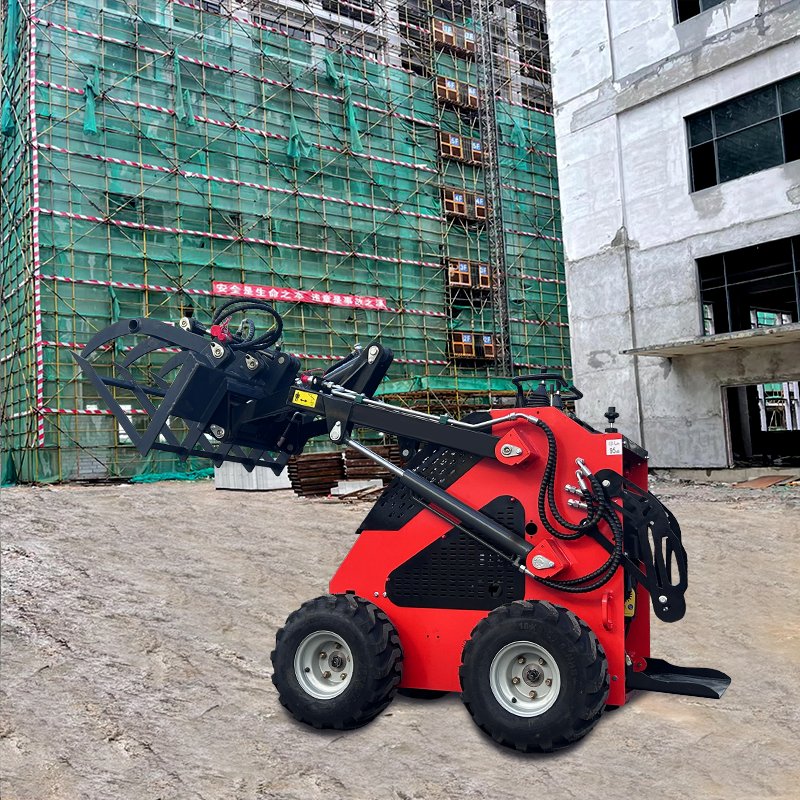 CE EPA Certified Diesel Engine Wheel Loader Mini Skidsteer Earth-Moving Machinery Front Loader for Sale-New and Used