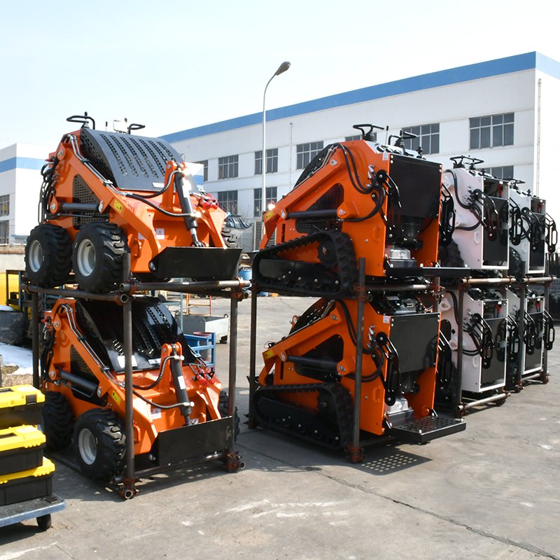 CE EPA Certified Diesel Engine Wheel Loader Mini Skidsteer Earth-Moving Machinery Front Loader for Sale-New and Used
