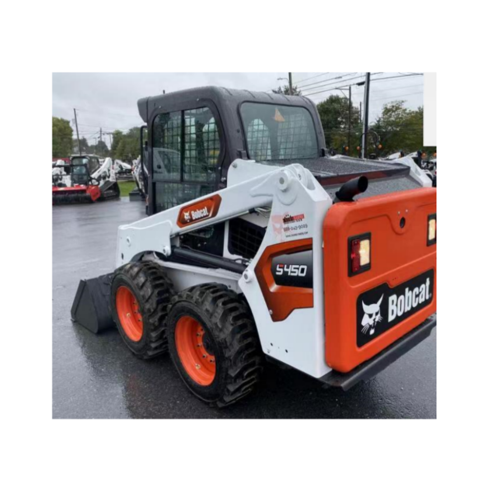 Bobcat S450 Used Track Loader for Sell S450 s450 Wheel Small Skid Steer Loader with Bucket