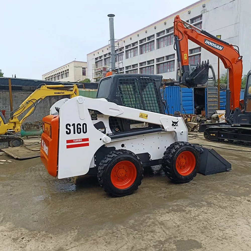 Used Bobcat Skid Steer Loaders S160 Skid Steer Loaders used loaders used bobcat s160