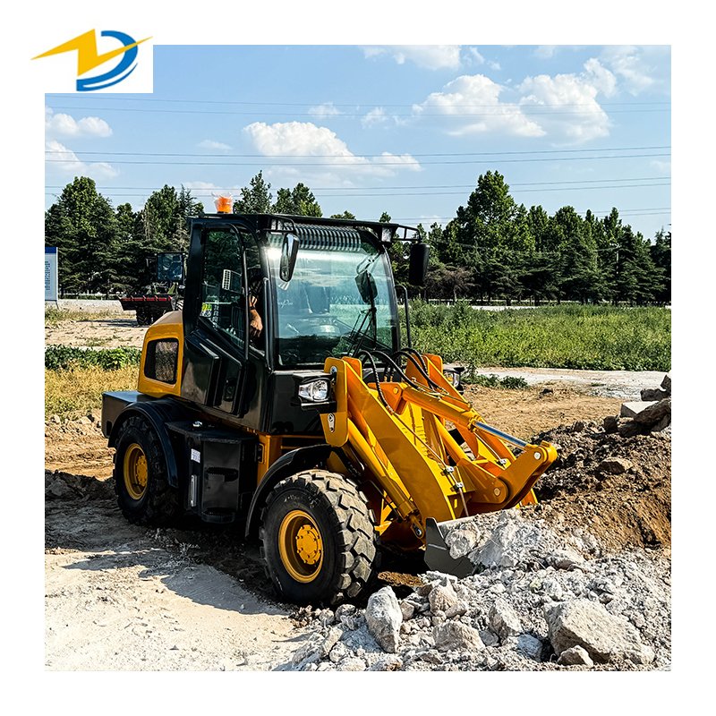 Best Selling Yesbetter Mini Wheel Front Loader 1.5T 1.6T 4x4 Articulated Small Diesel Engine Tractor Loader Used Condition PLC