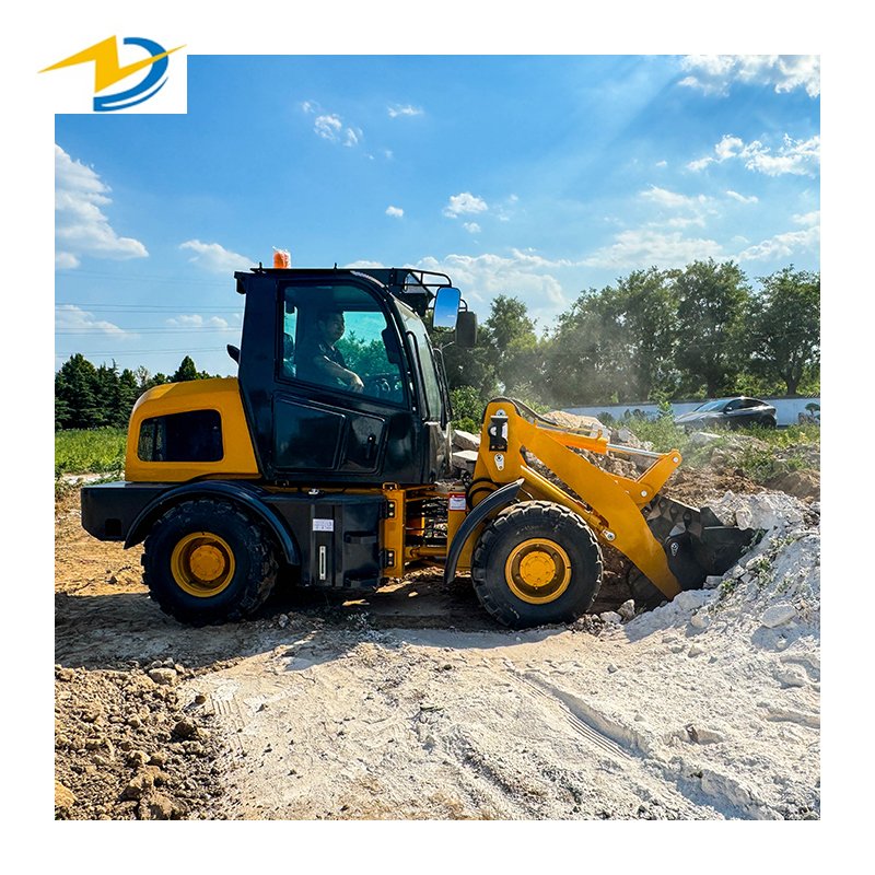 Best Selling Yesbetter Mini Wheel Front Loader 1.5T 1.6T 4x4 Articulated Small Diesel Engine Tractor Loader Used Condition PLC