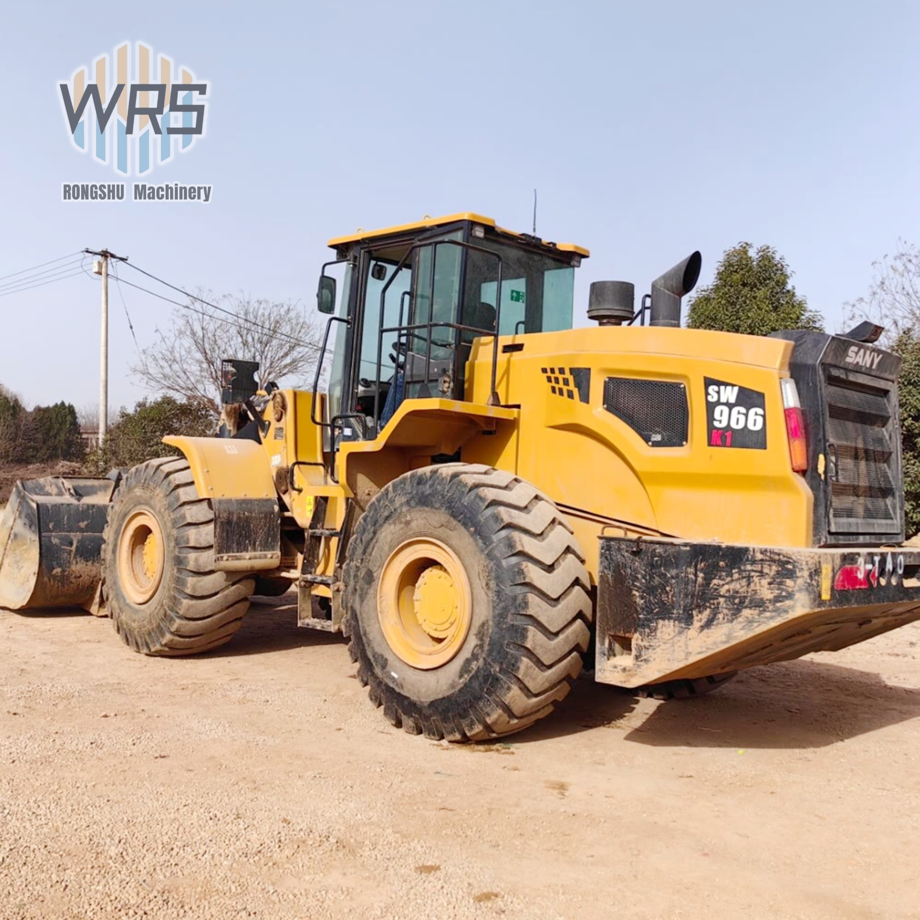 Original Sany SW966K Wheel Loader Earthmoving Truck Used Sany 966 Loader for Sale