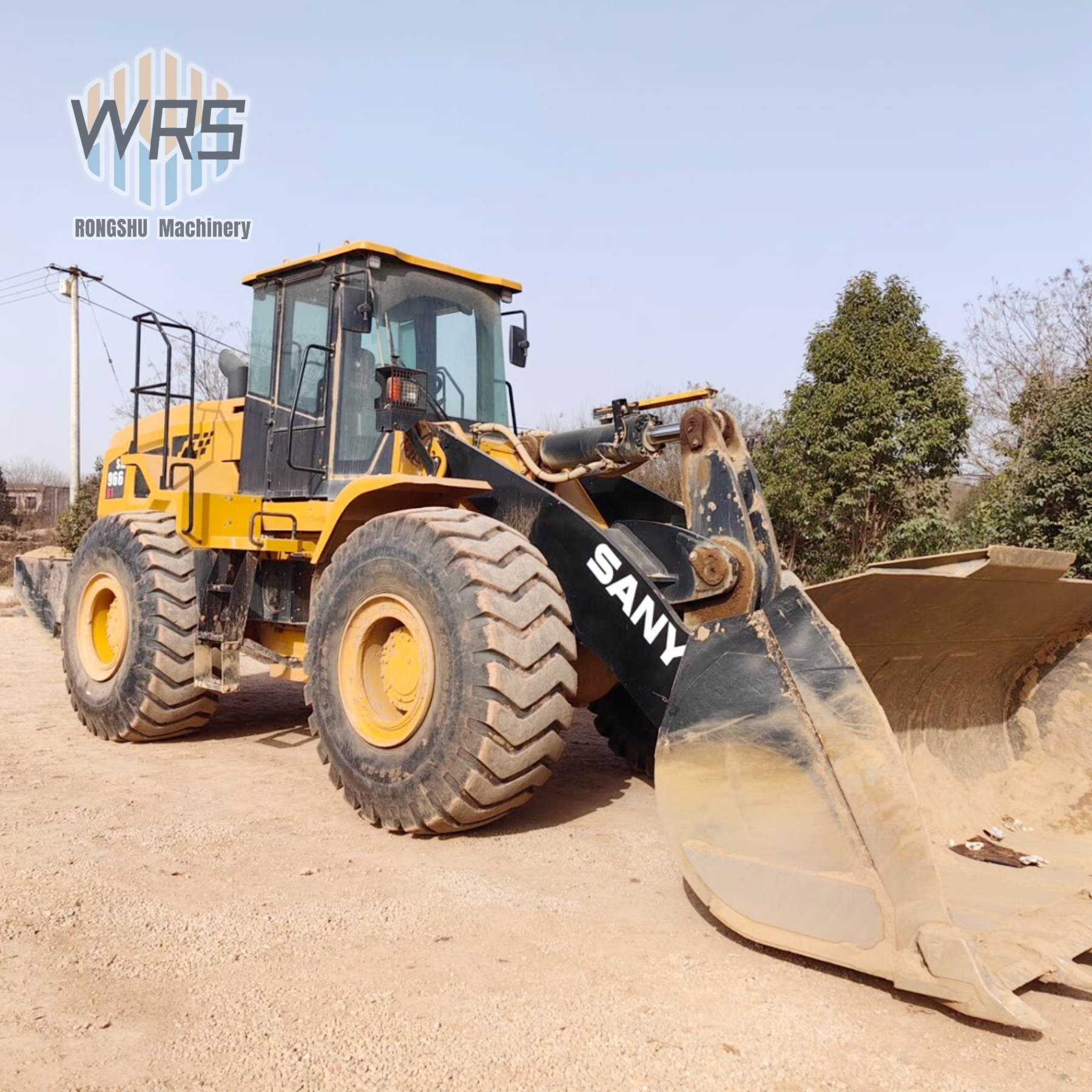 Original Sany SW966K Wheel Loader Earthmoving Truck Used Sany 966 Loader for Sale