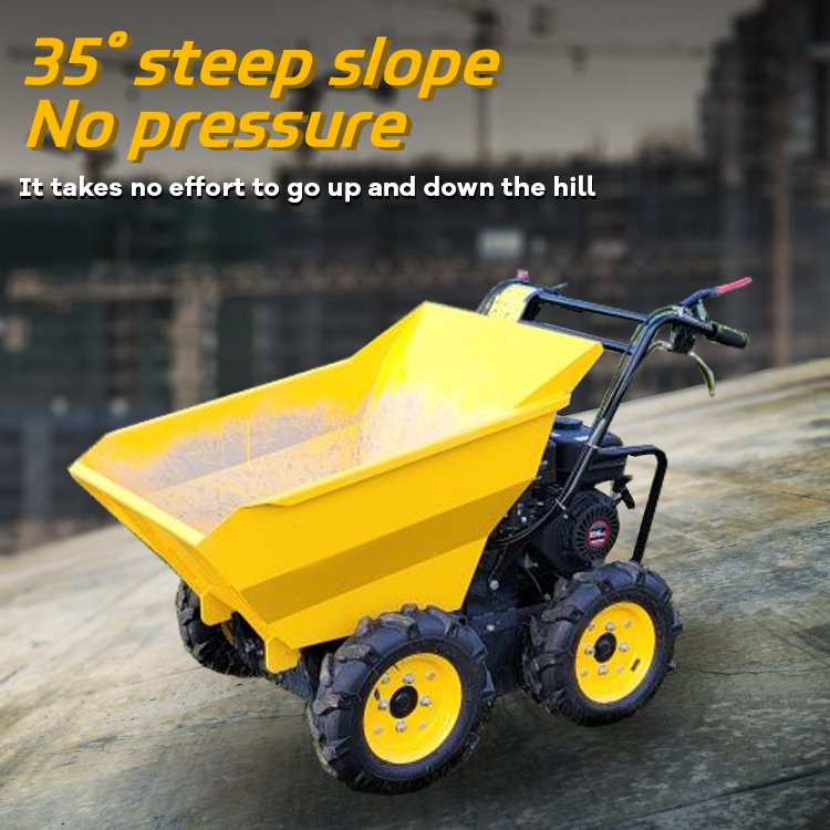 Electric Wheel Barrow The New Dump Truck Style Can Be Used In a Variety Of Industries 300kg Mini Dump Truck