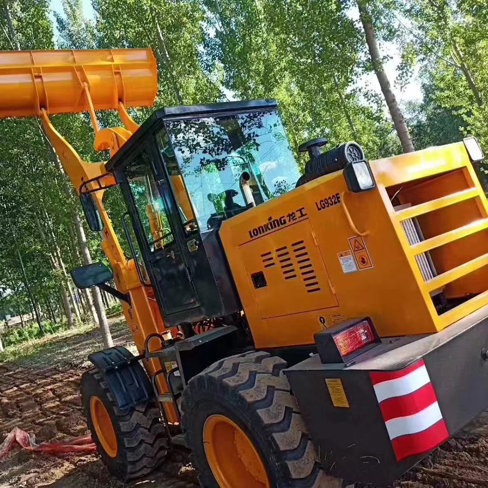 High Performance Used Lonking Wheel Loader LG932E For Sales 3 Ton Engineering Construction Machinery
