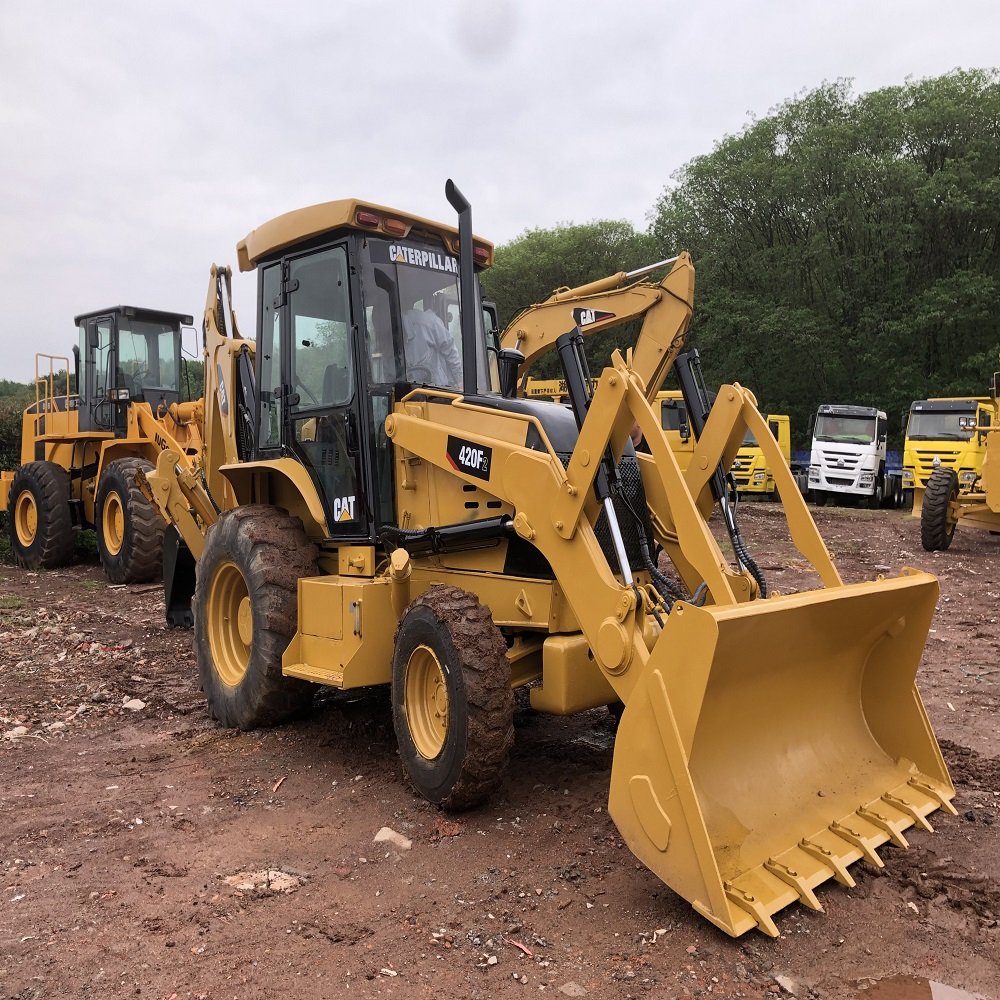 Top Quality Used Caterpillar 420F2 Backhoe Loader Cat 420f 420f2 416E used loaders at low prices