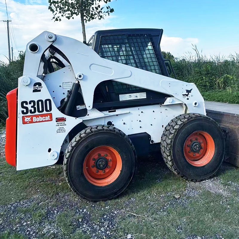 95% New used loaders backhoe Bobcat S300 good quality Almost New Bobcat S300 used wheel loader for sale