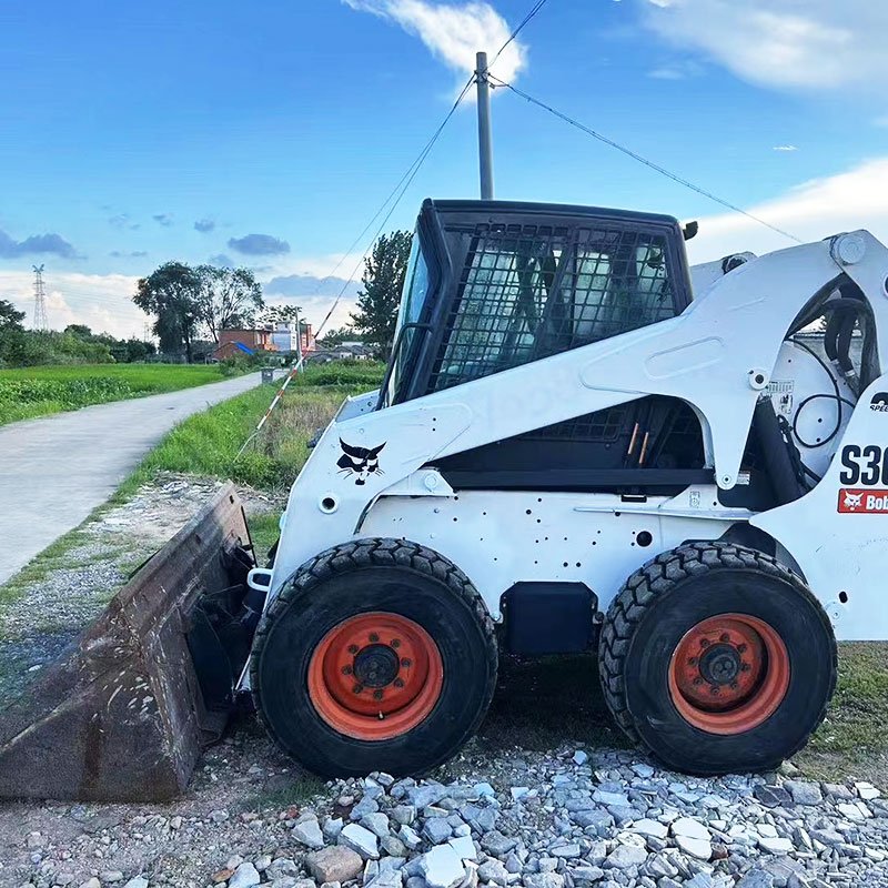 95% New used loaders backhoe Bobcat S300 good quality Almost New Bobcat S300 used wheel loader for sale