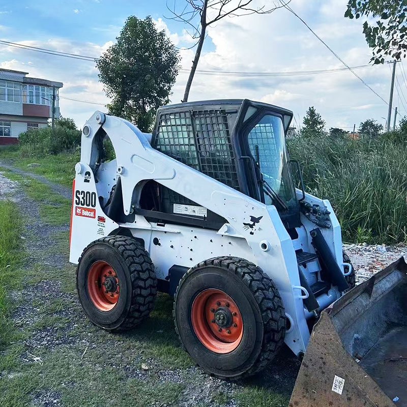 95% New used loaders backhoe Bobcat S300 good quality Almost New Bobcat S300 used wheel loader for sale