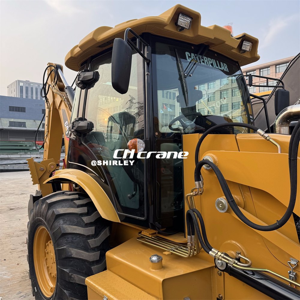 Good condition used cat 420f backhoe loader original japan 3x3 loader wheel loader good price on sale