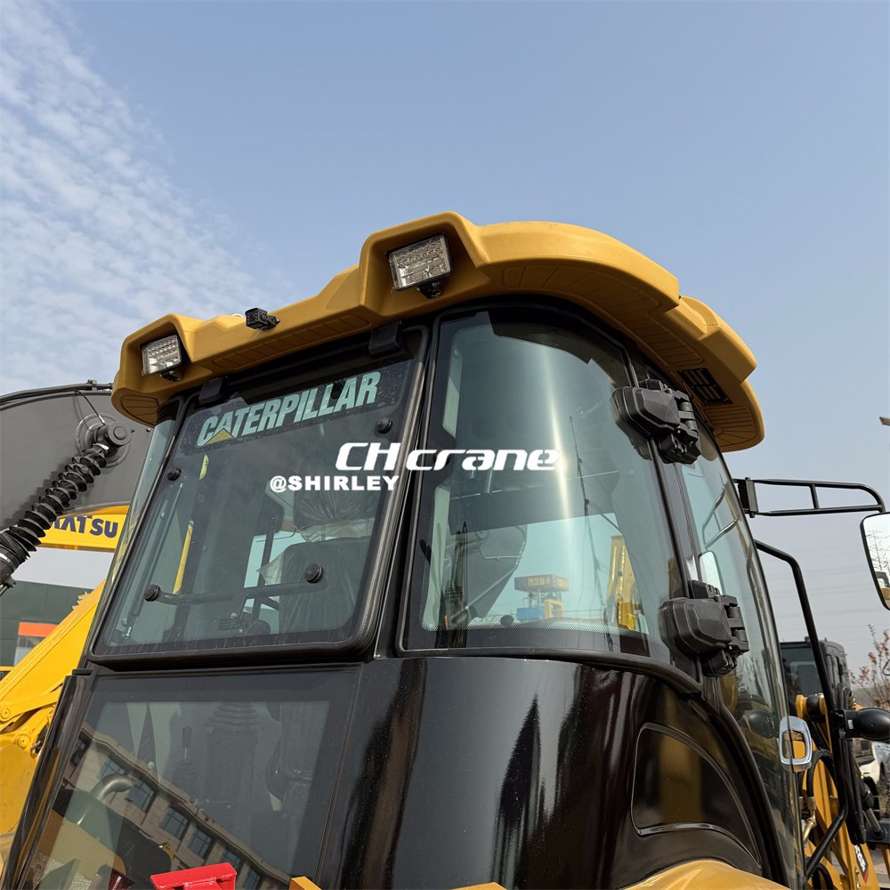 Good condition used cat 420f backhoe loader original japan 3x3 loader wheel loader good price on sale