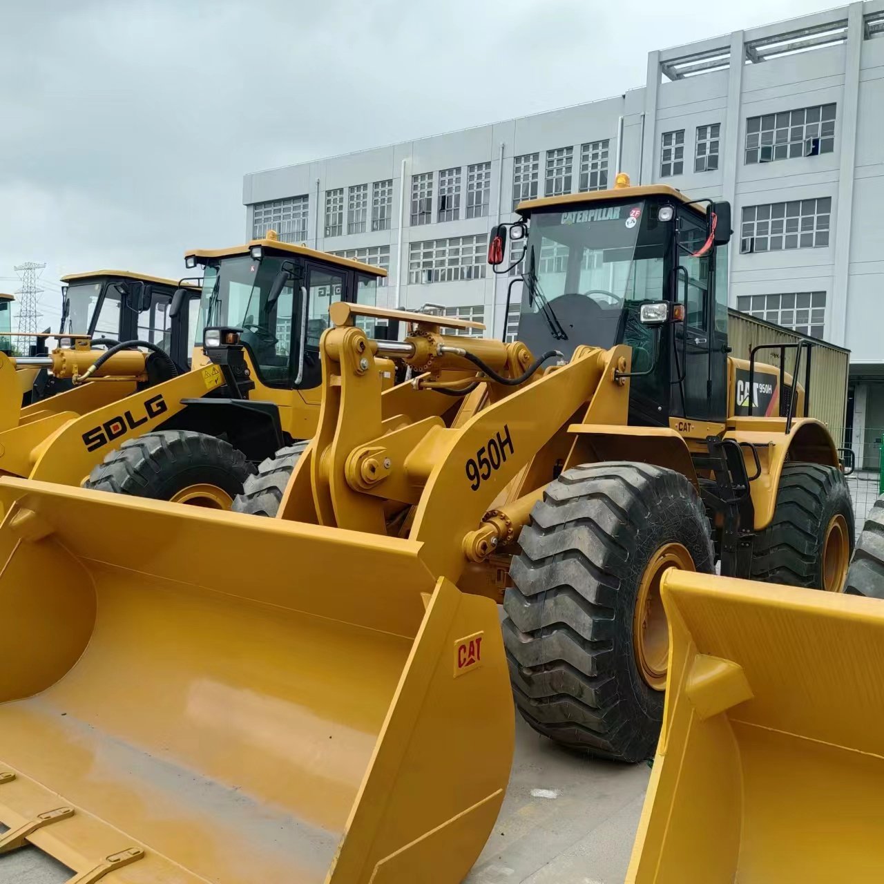 Used Caterpillar 966H loader CAT 950H 950GC loader for sale 6 ton used loader CATERPILLAR 950D good condition